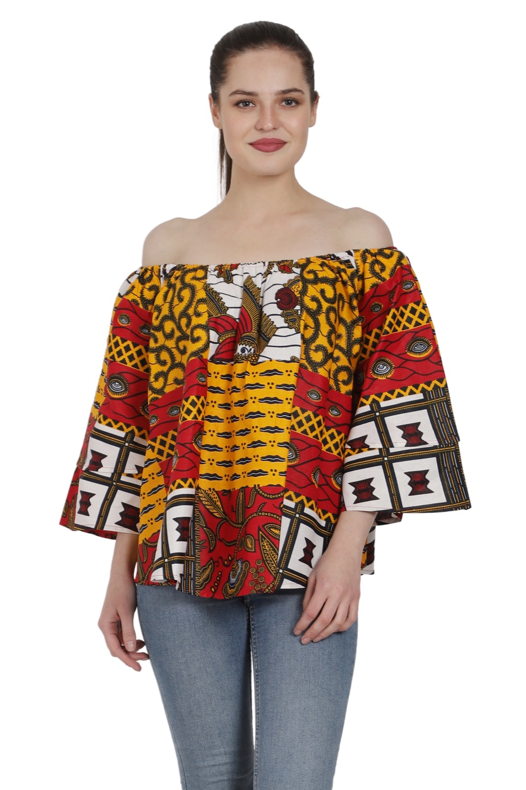 African print tops