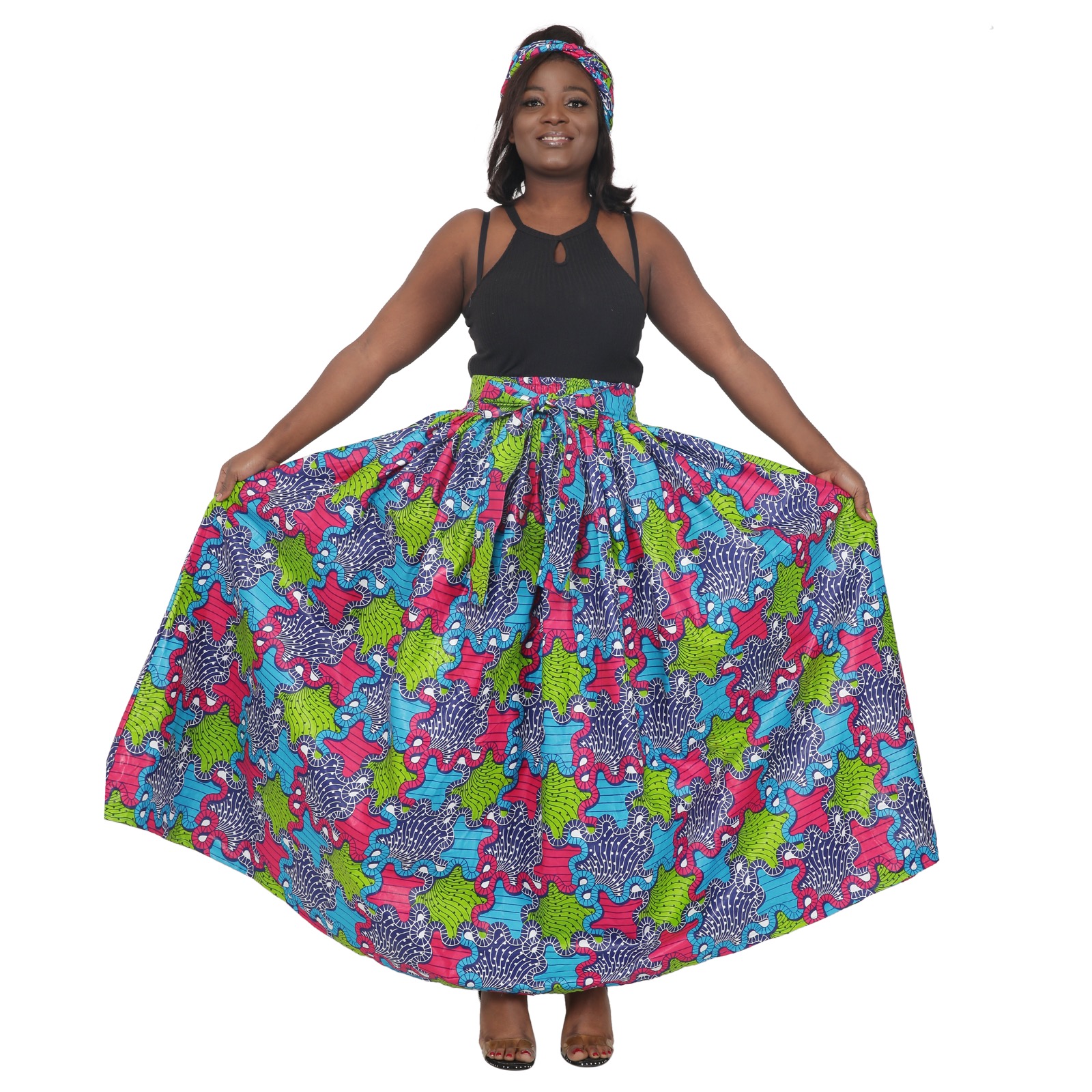 Vibrant African dress